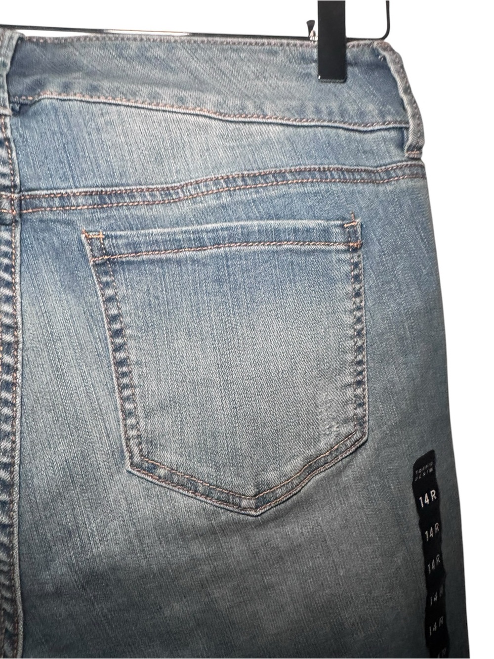 NWT TORRID SIZE 14R WOMENS PREMIUM JEGGING LIGHT WASH DISTRESSED SKINNY JEANS - Picture 10 of 14